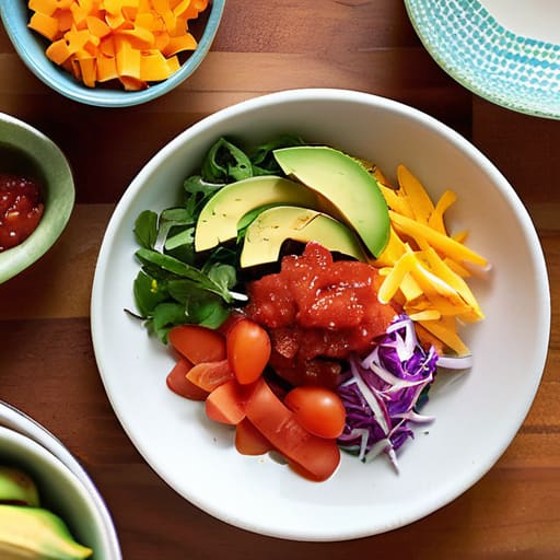 The Deconstructed Taco Bar for kids.