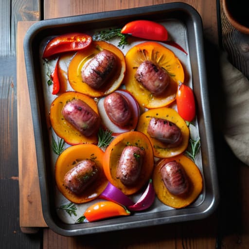 The Sausage and Pepper Standard sheet pan.