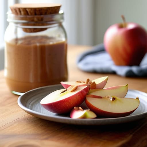 Apple Slices with a Nut Butter Buffer.