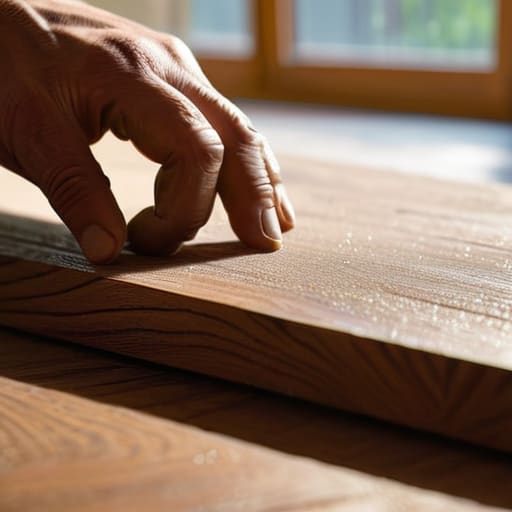The Bottom Line: fixing scratched wood.