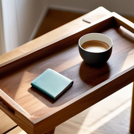The "Found Object" Tray System styling.