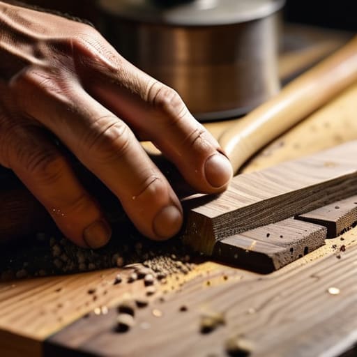 How to fix scratched wood furniture.