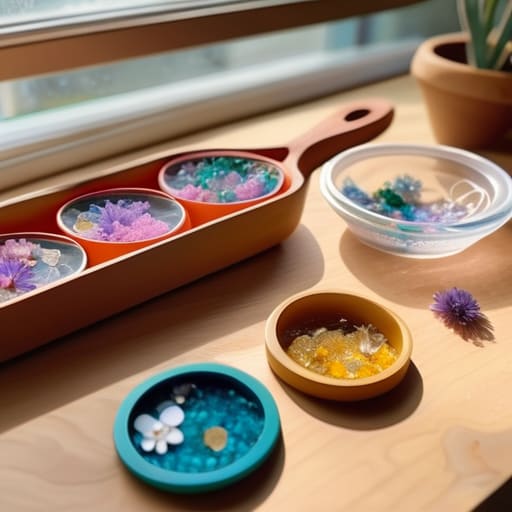 Easy guide to resin crafts for beginners.
