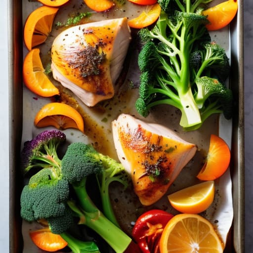 Easy simple sheet pan dinners for cleanup.
