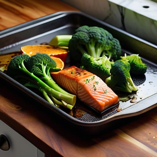 The "Sheet Pan Savior" Method meal prep.