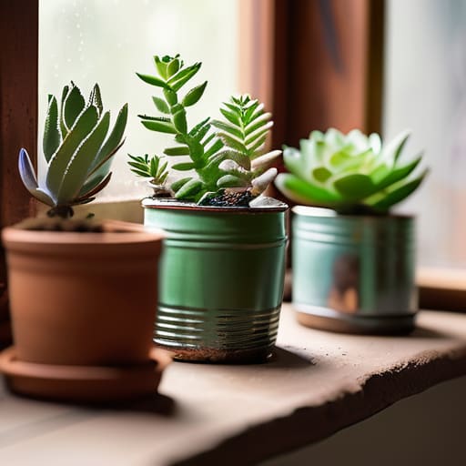 Creative DIY planters from household items.